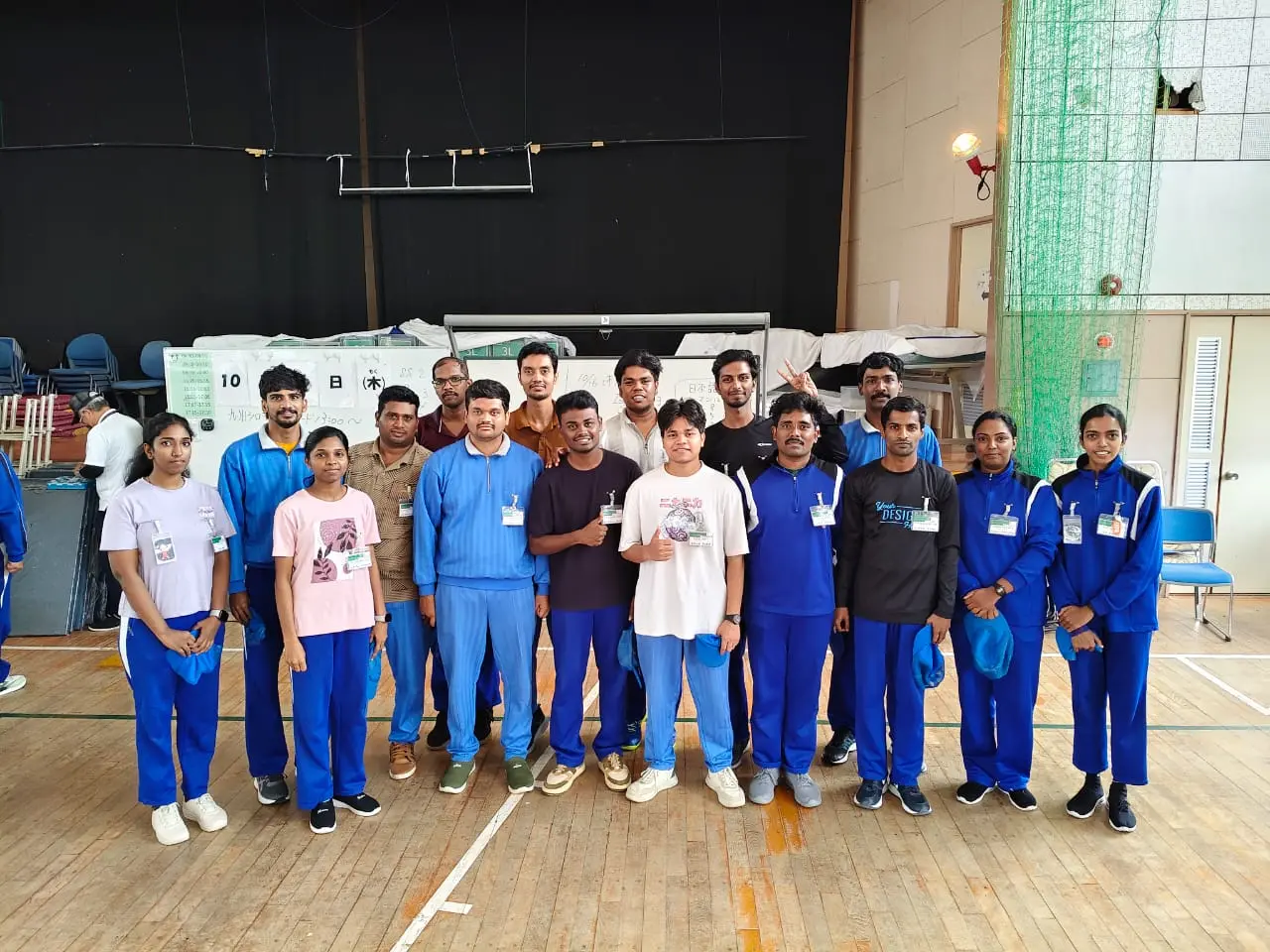 Training of TITP batch 3 at Japan